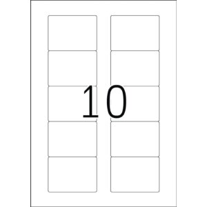 HERMA Disketten-Etiketten weiß 70x50,8 mm Papier...