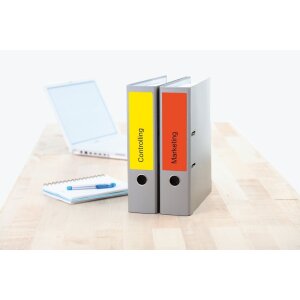 HERMA Ordneretiketten A4 rot 192x61 mm Papier matt blickdicht 80 St.