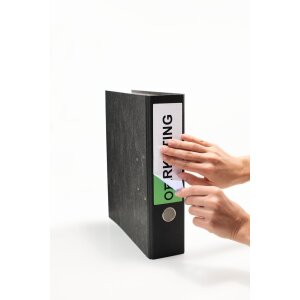 HERMA Ordneretiketten A4 rot 192x61 mm Papier matt blickdicht 80 St.