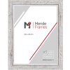 MendeFrames Bilderrahmen H660 Shabby-Chic 40x60 cm weiß Klarglas
