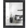 MendeFrames Wandspiegel H660 Shabby-Chic 20x40 cm schwarz