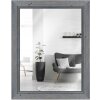 MendeFrames Wandspiegel H660 Shabby-Chic 40x40 cm grau