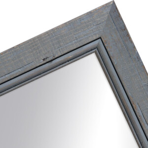 MendeFrames Wandspiegel H660 Shabby-Chic 42x59,4 cm grau