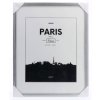 Kunststoffrahmen Paris, Silber, 40 x 50 cm