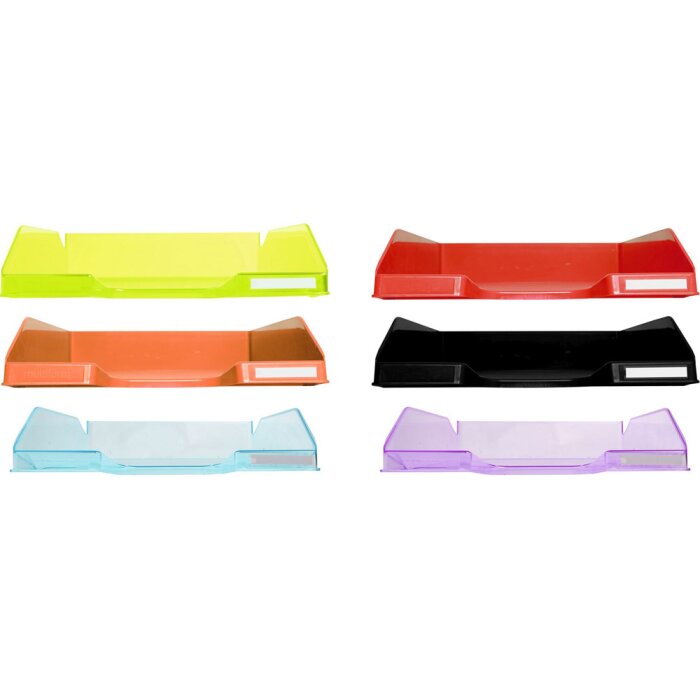 Stoc pentru documente Exacompta Combo A4 Classic, stocabil cu câmp de etichetare