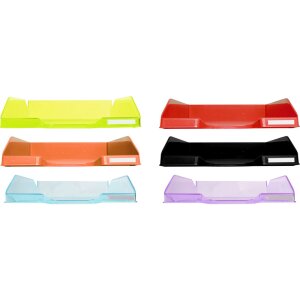 Stoc pentru documente Exacompta Combo A4 Classic, stocabil cu câmp de etichetare