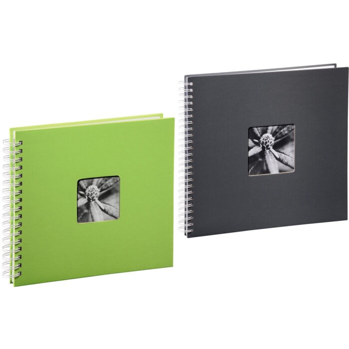 Album spiral Fine Art cu pagini albe și pergamin, 3 dimensiuni, multe culori