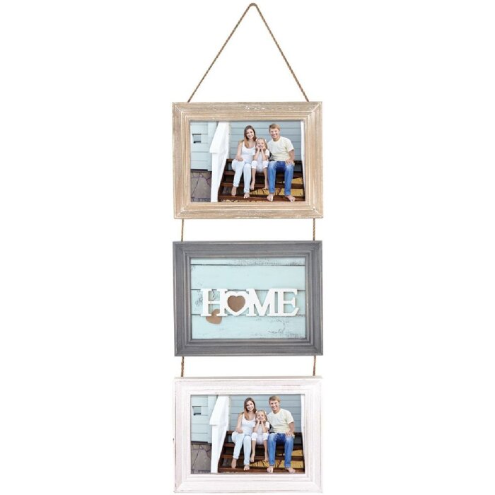 ZEP Lavigny Ramă foto pentru 3 poze 13x18 cm HOME Lemn Suspendat Natur