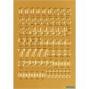 HERMA Folien-Sticker gold Zahlen 0-9, gold, 12 mm