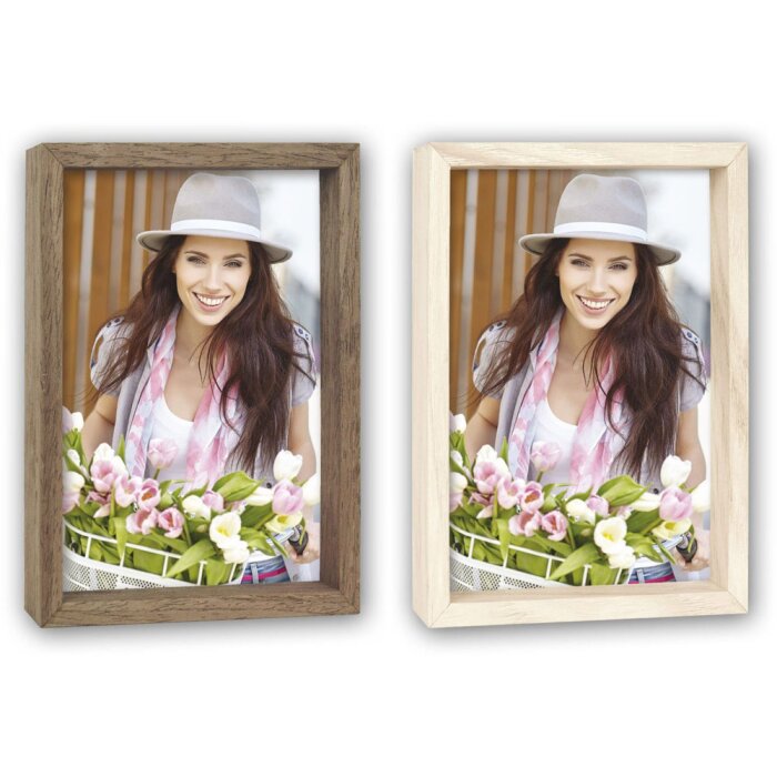 Rama foto ZEP Zurigo, finisaj lemn, bloc elegant, 10x15 cm – 20x25 cm