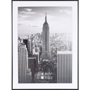 Henzo Alurahmen Manhattan 60x80 cm schwarz Blockprofil...