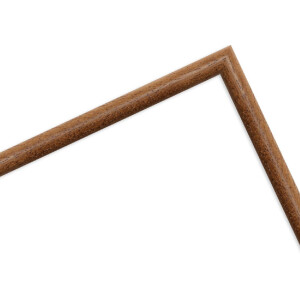 MendeFrames Holzrahmen H003 Eiche 40x40 cm mit Antireflexglas