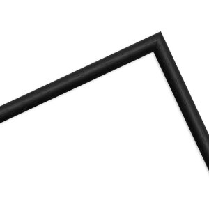 MendeFrames Holzrahmen H003 Schwarz 30x40 cm mit Kunstglas
