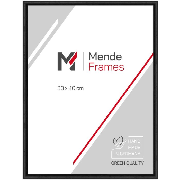 MendeFrames Holzrahmen H003 Schwarz 15x15 cm