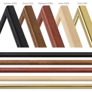 MendeFrames Holzrahmen H003 Schwarz 20x60 cm