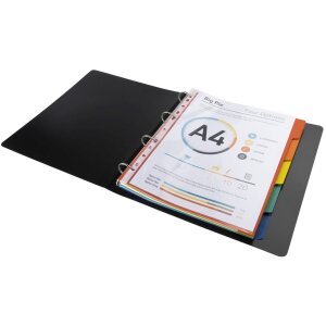 Exacompta 2105E Register DIN A4 5 Taben Recycling Karton