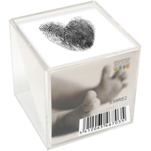 Deknudt S58RE2 Fotowürfel KANNA 9x9 cm Acryl...