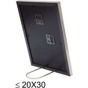Kunststoffrahmen S46A silber 20x30 cm
