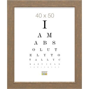 Deknudt Holzrahmen S48SC3 bronze 20x30 cm