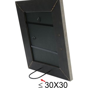 Holzrahmen S48SC7 grau-beige 24x30 cm