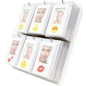 Deknudt S59KL6 Minirahmen Emoticon 3,5x4,5 cm mit Magnet...