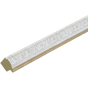 Ornament-Bilderrahmen S95L 10x15 cm weiß