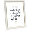 Ornament-Bilderrahmen S95L 10x15 cm weiß