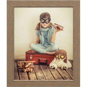 Rama foto din lemn S48SC cu profil plan