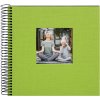 Goldbuch Spiralalbum Bella Vista grün 20x20 cm 40 schwarze Seiten