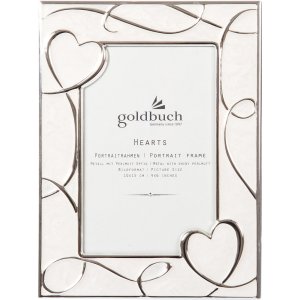 Goldbuch Fotorahmen Hearts 10x15 cm creme Metall...