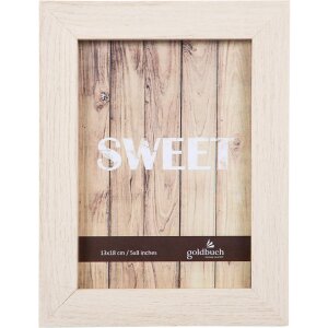 Rama foto Goldbuch Dream din MDF, 10x15–20x30 cm, negru/natural/alb