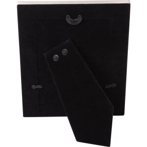 Ramă foto metalică Hearts, 10x15 cm și 13x18 cm, cremă, efect perlat