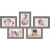 Galerie foto Deknudt S65SY pentru 5 imagini 10x15 cm, ramă foto din lemn