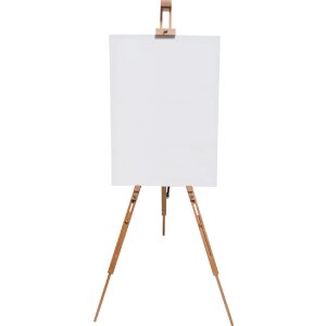 Staffelei aus geöltem Kiefernholz