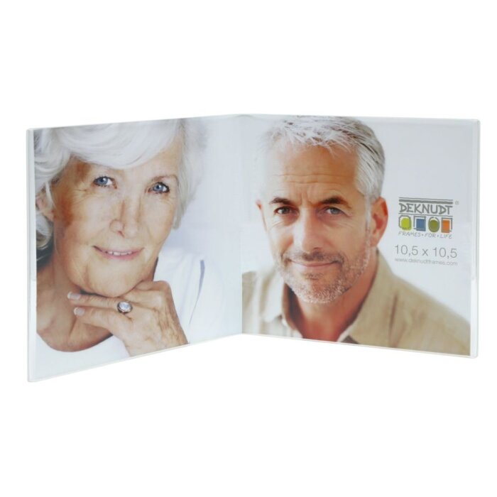 Ramă foto dublă din acrilic – design modern, pentru format vertical sau orizontal