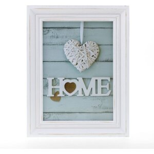 ZEP Vintage – ramă foto din lemn, stil retro, 10x15–50x70 cm, alb, gri, natural