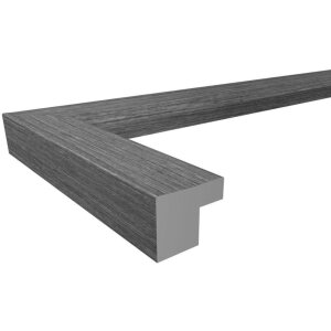 Rama foto Walther Construction din poliesterol, profil bloc modern, sticlă clară, 10x15–30x40 cm