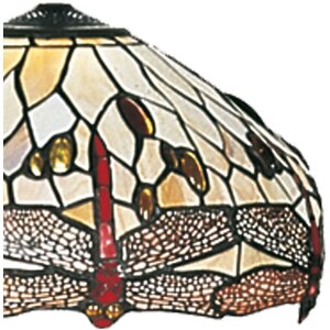 LumiLamp 5LL-1101 Glasschirm Tiffany Ø 40 cm...