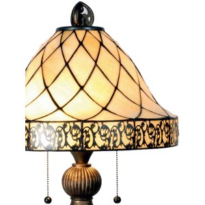 LumiLamp 5LL-5408 Tiffany Tischlampe Ø 36x62 cm...