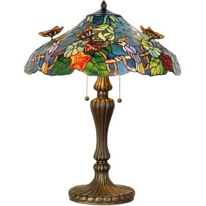 LumiLamp 5LL-5582 Tiffany Tischlampe Ø 52x65 cm...
