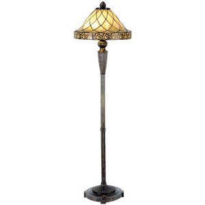 LumiLamp 5LL-5613 Tiffany Stehlampe Ø 46x168 cm...