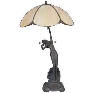 LumiLamp 5LL-5719 Tiffany Tischlampe Ø 41x70 cm...