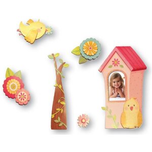 Wandtattoos Raum Dekor Motiv Vogelhaus