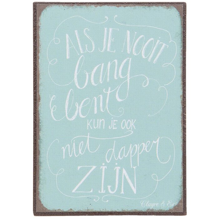 Magnet 6Y2032 Clayre Eef in blau