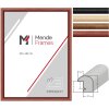Ramă foto MendeFrames H004 – lemn masiv, profil semicircular