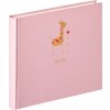 Walther Babyalbum Meine Taufe Baby Animal rosa 28x25 cm 50 weiße Seiten