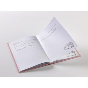 Walther Tagebuch Baby Animal rosa 20x28 cm 46 Seiten