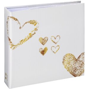 Hama Einsteckalbum Lazise 200 Fotos 10x15 cm Gold CD-Tasche