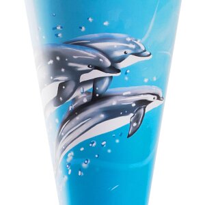 Goldbuch Schultüte 35 cm Delphine bunt blau