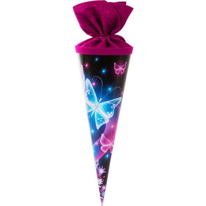 Goldbuch Geschwistertüte Schmetterling 35 cm, mit Filzverschluss